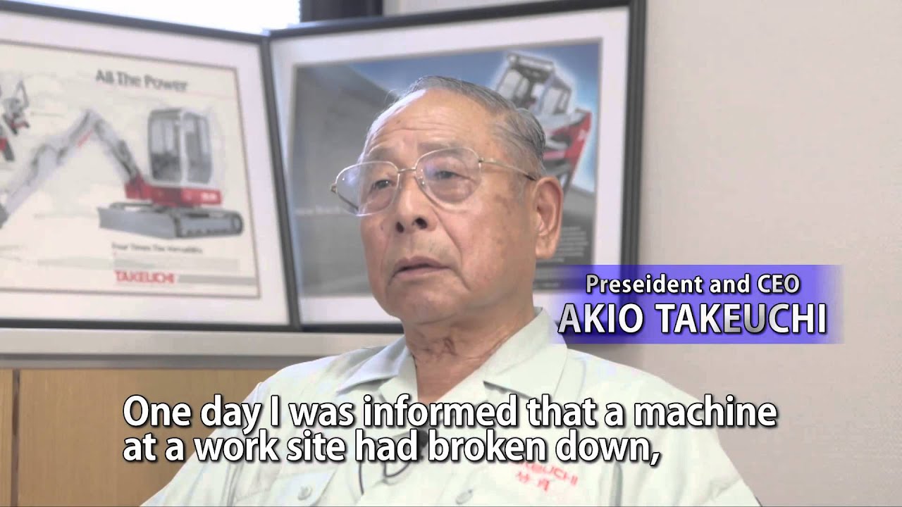 TAKEUCHI 50th Anniversary Promotion Movie - Takeuchi.com.au