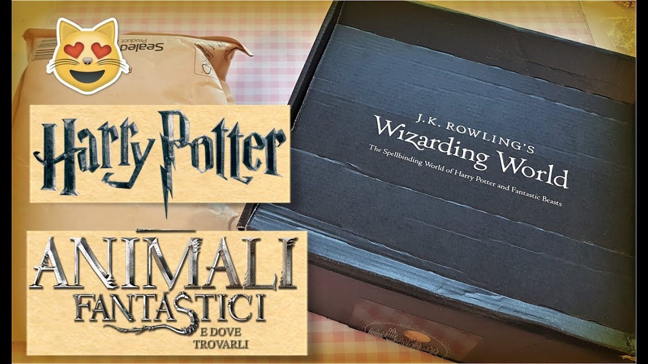 HARRY POTTER e ANIMALI FANTASTICI - Tanti gadget