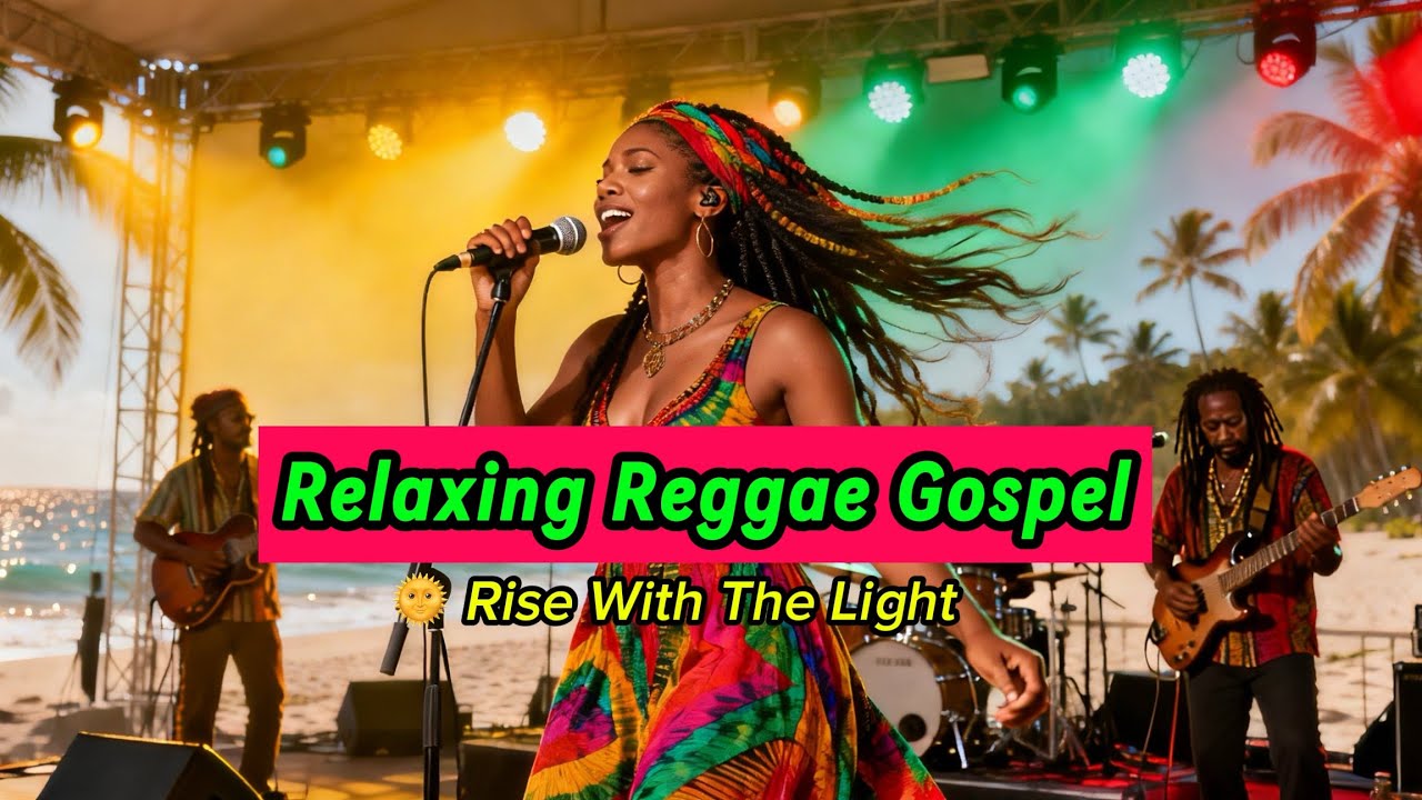 Relaxing Reggae Gospel ✨ Rise With The Light | Peaceful Worship Playlist