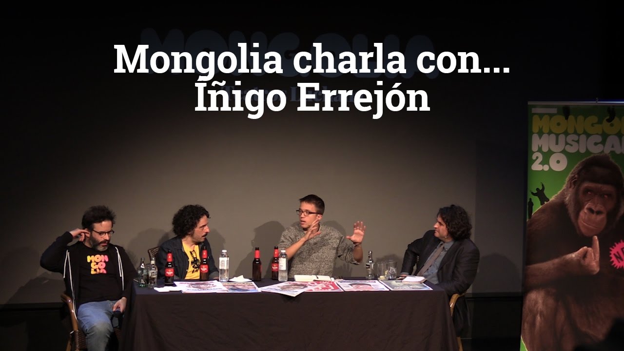 Mongolia charla con Íñigo Errejón