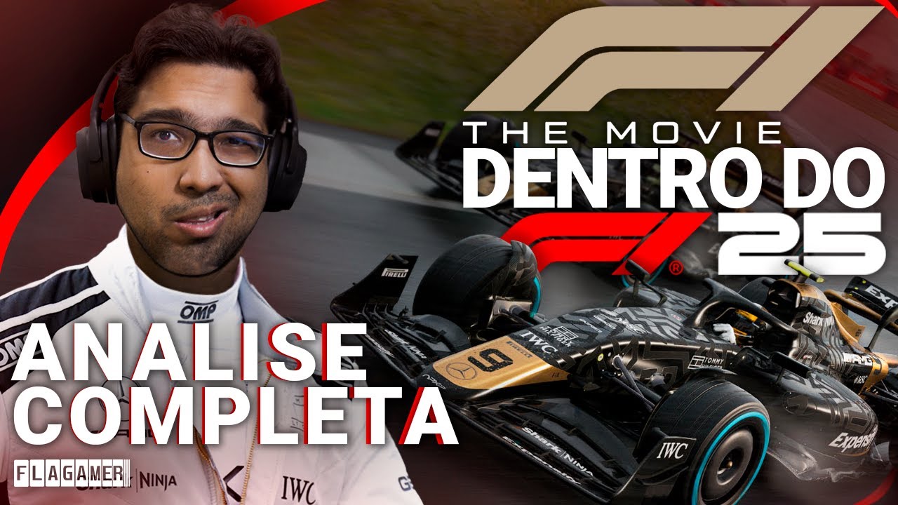Análise do filme da Formula 1 dentro do jogo F1 25