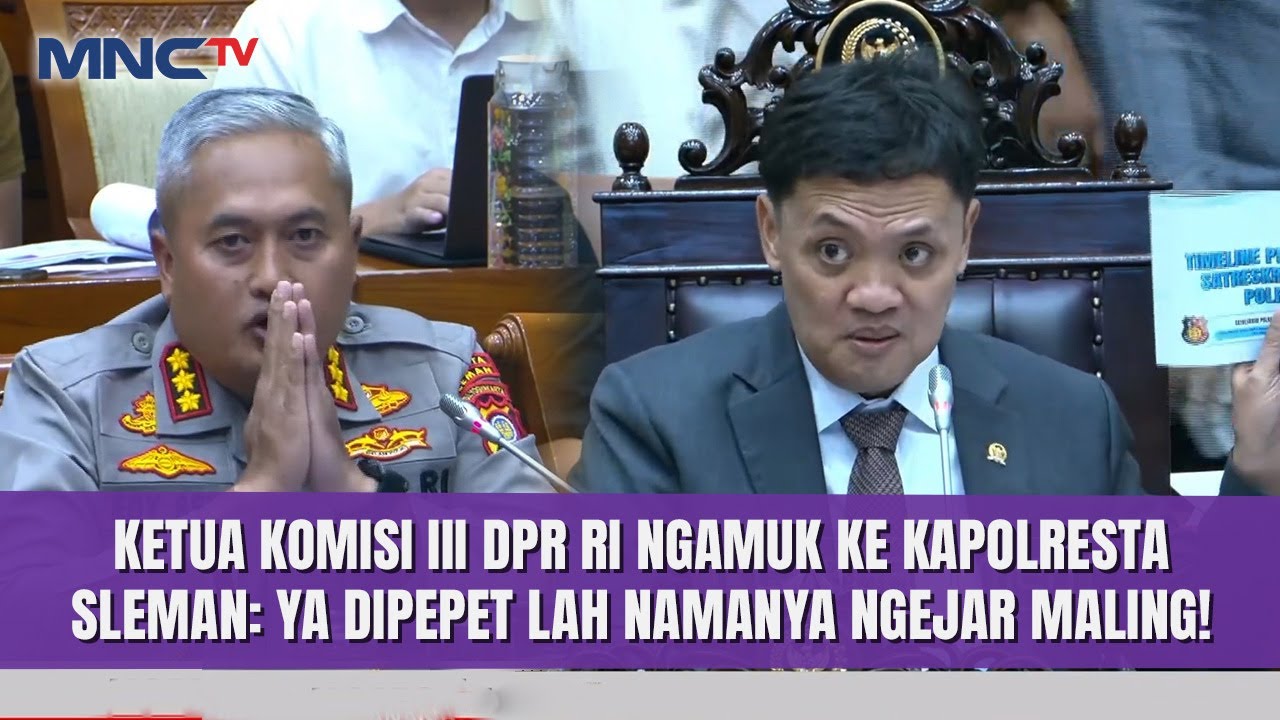 Habiburokhman Marah Besar ke Kapolresta Sleman Gegara Kasus Jambret di Jogja | iNews Terkini