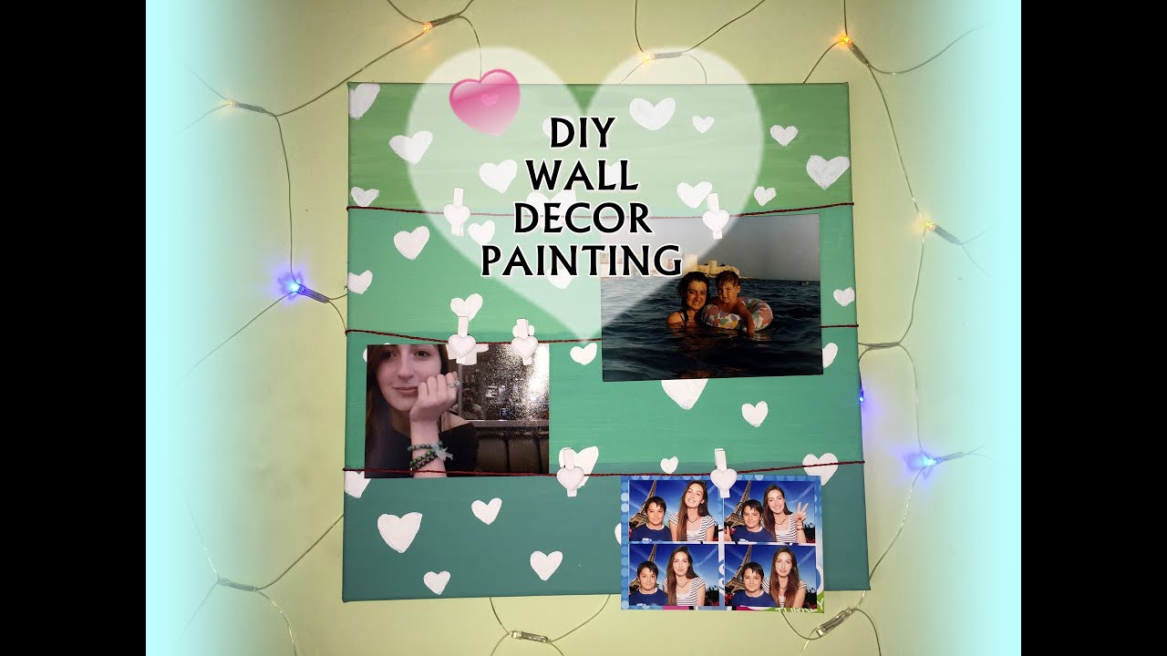 Duvar Dekoru Boyama - Diy Wall Decor Painting