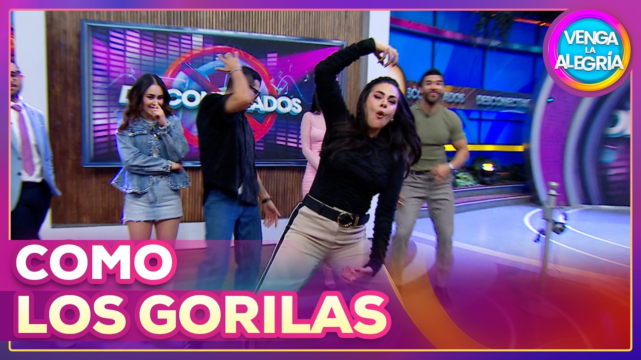 Desconectados 🎧🚫 | &iquest;C&oacute;mo hacen los gorilas? &iexcl;Luz Elena y Kike nos ense&ntilde;an c&oacute;mo! 😂🐒🎶