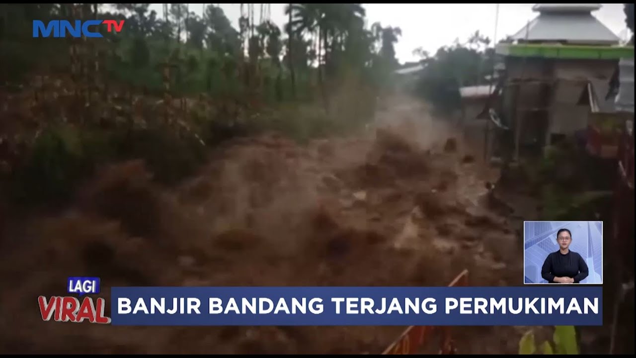 Aliran Banjir Bandang Besar Terjang Permukiman Penduduk di Purbalingga #LintasiNewsSiang 14/02