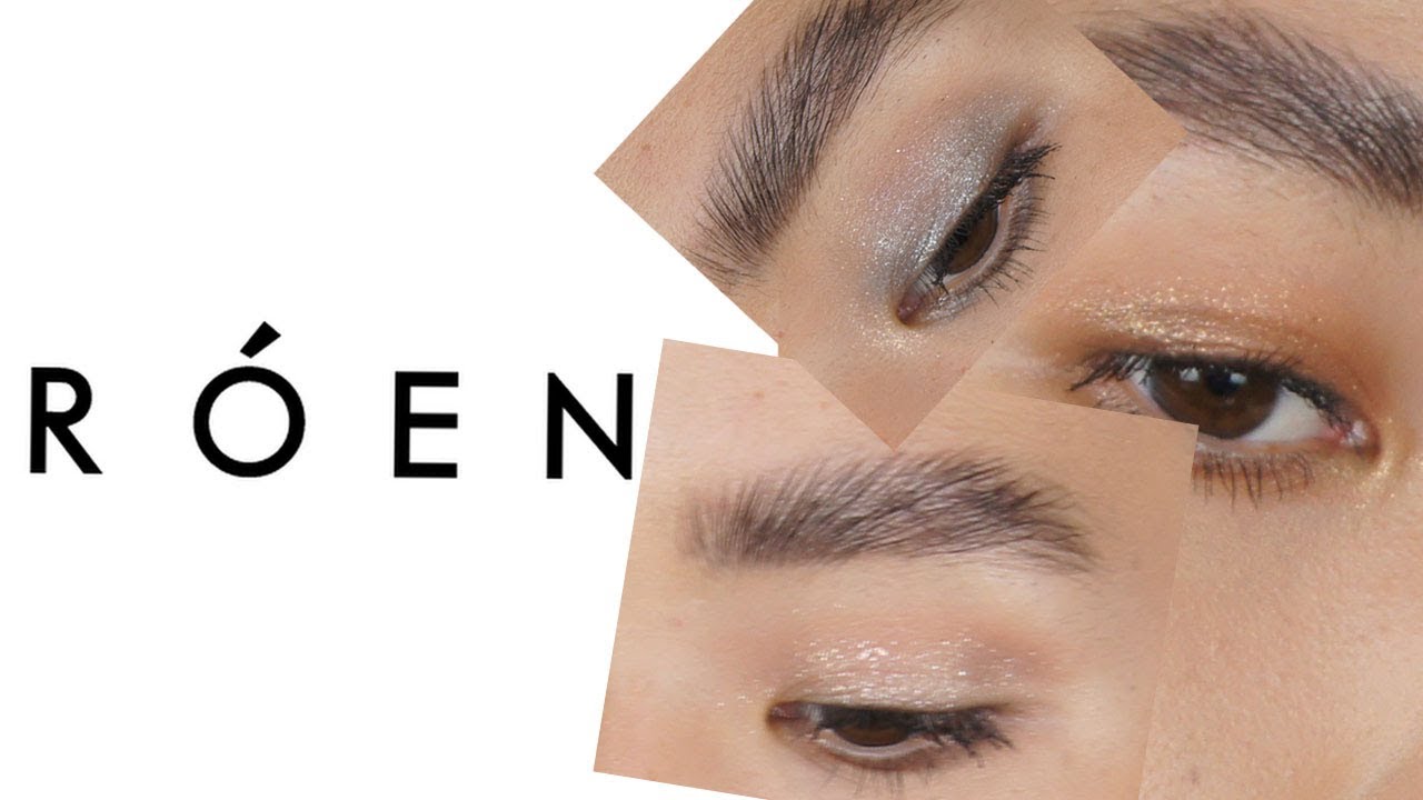 Roen Beauty demo, looks, and swatches