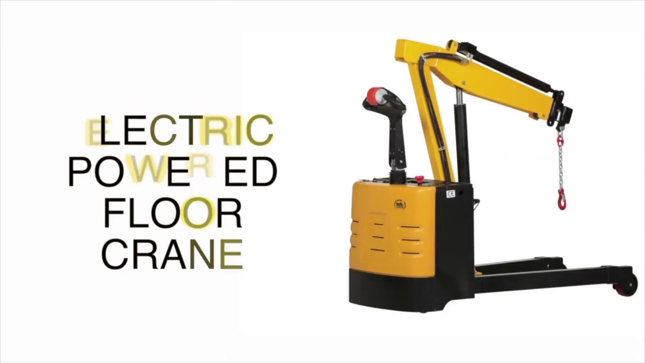 Vestil EPFC-25 Electric Powered Floor Crane