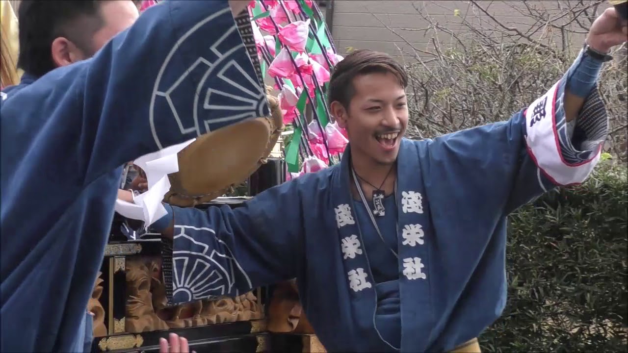 2018 袋井市・芝八幡神社祭典 / 宮入