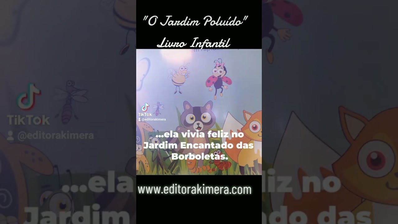 N&atilde;o deixe de conferir O Jardim Polu&iacute;do no site da Editora Kimera!#livroinfantil #leitura #criancas
