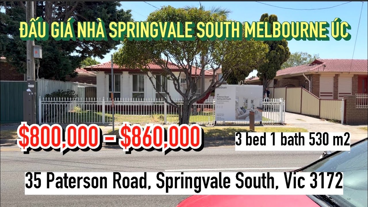 #217. Auction khu người Việt Springvale South Melbourne. 