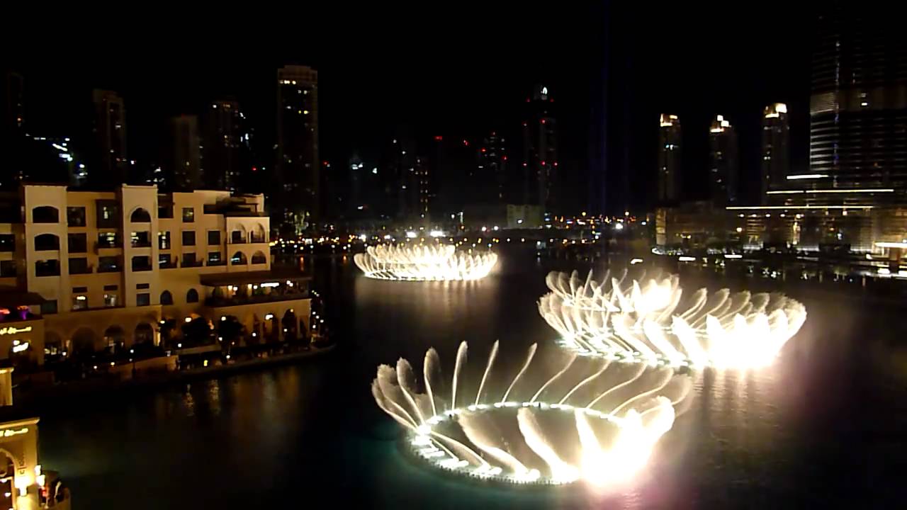 Dubai Fountain - 'Enta Omri' HD