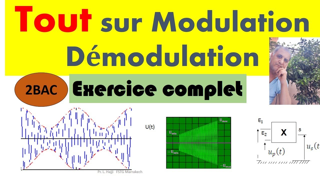 Tout sur la modulation et démodulation : Exercice complet