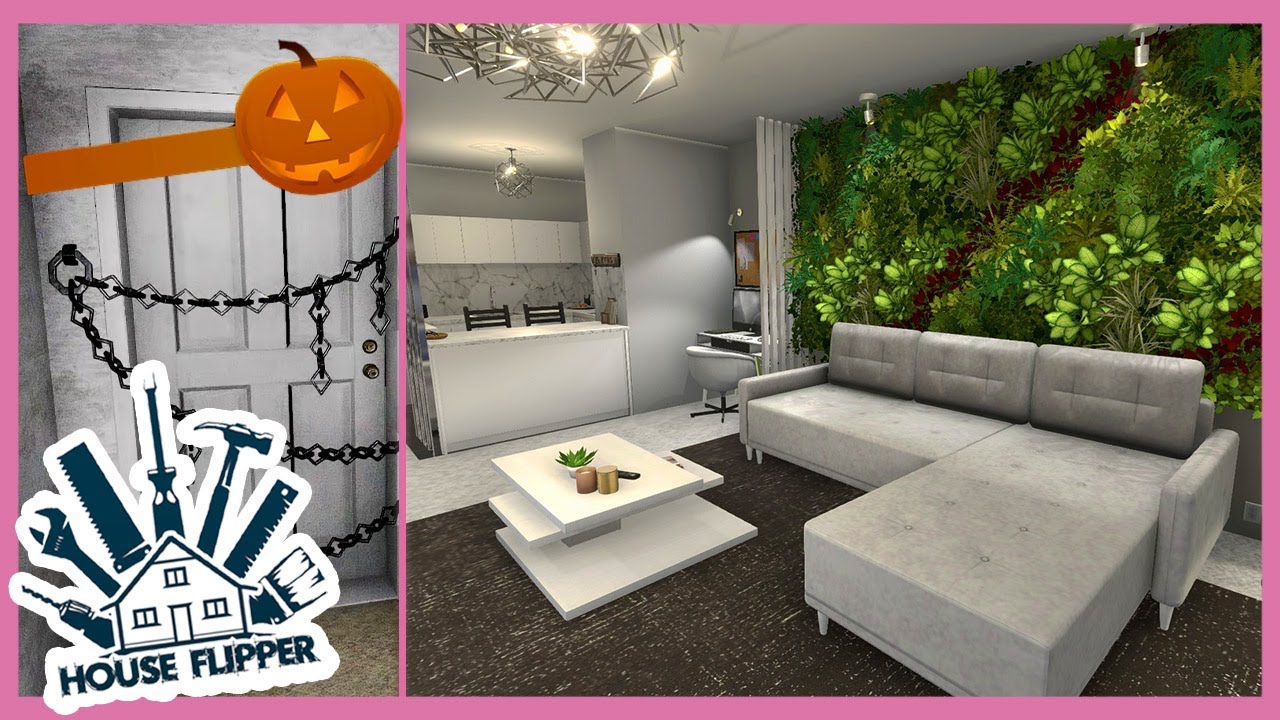 House Flipper Room 404 (Speed Build) - Haunted Apartment Renovation
