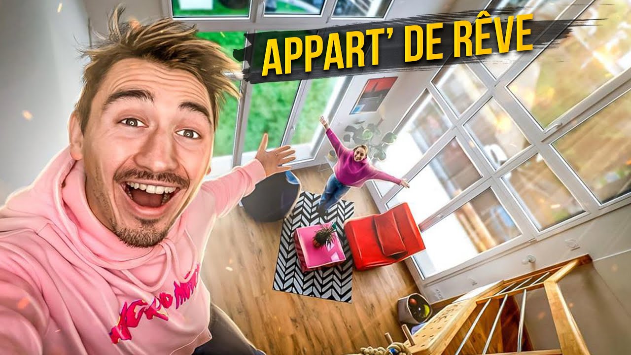 L'appart' le PLUS FOU du YOUTUBE GAME !
