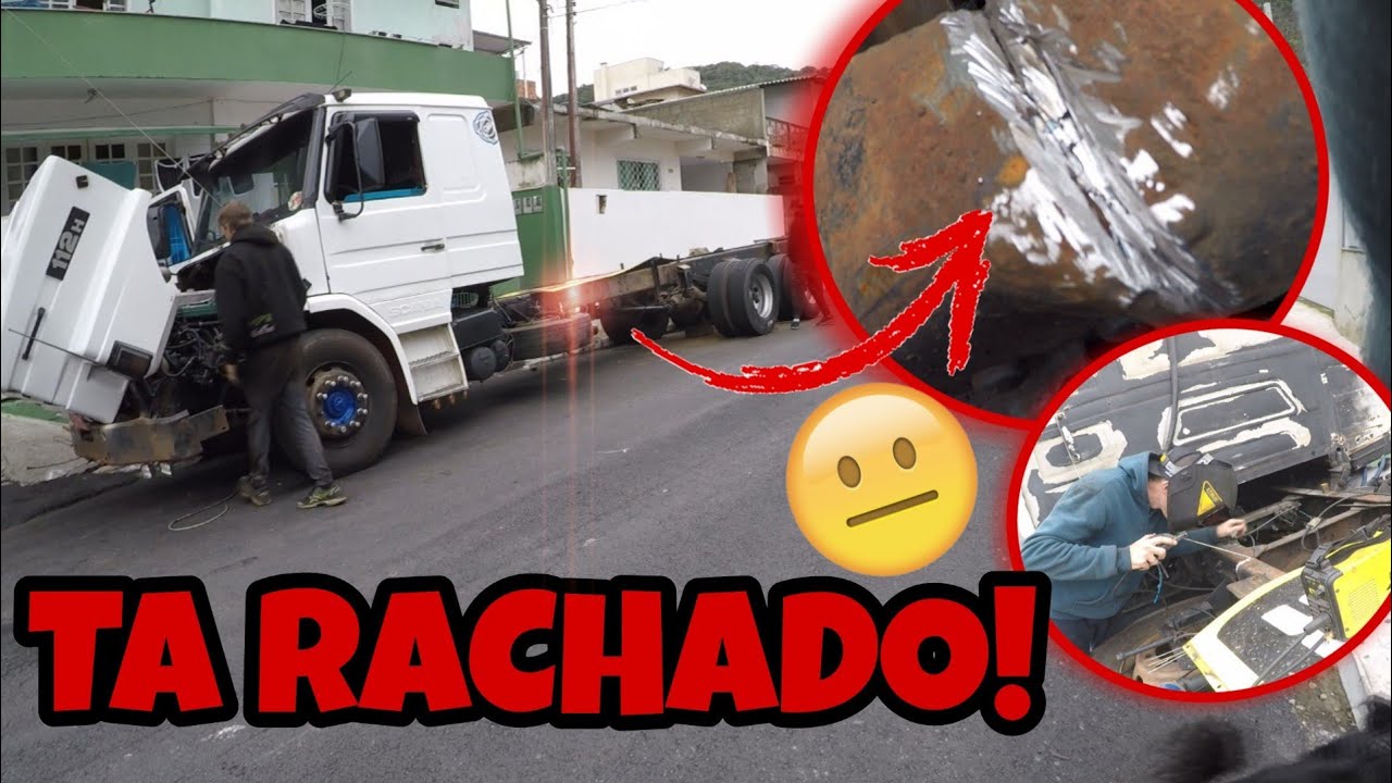 😱CHASSIS DA 112 TA RACHADO NO MEIO