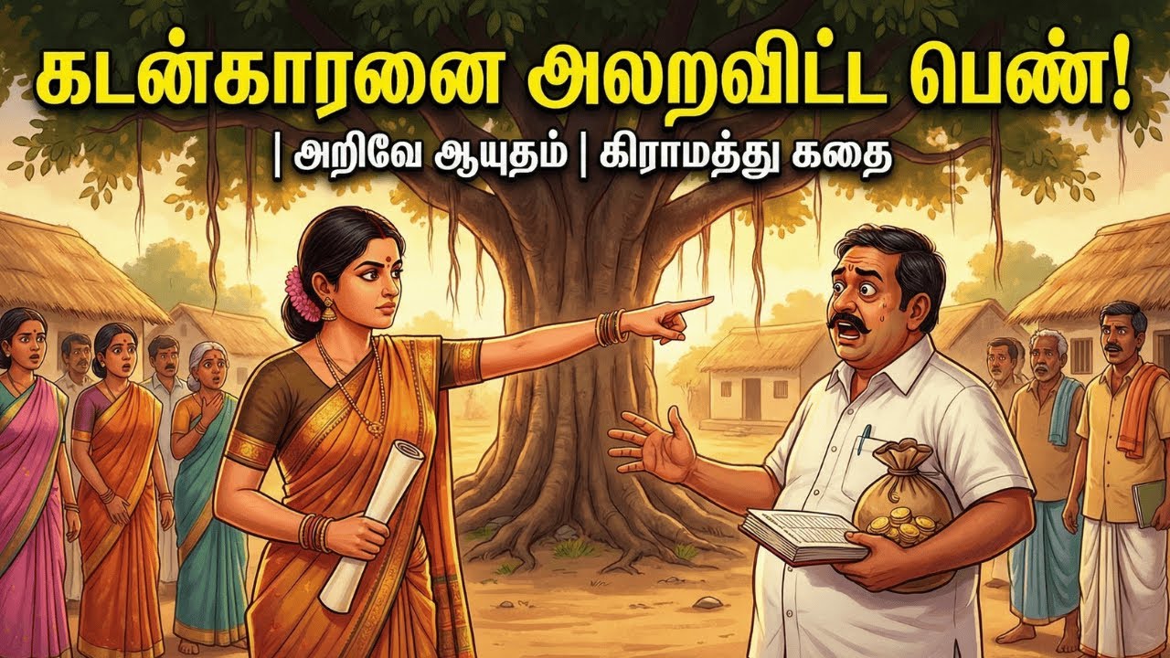 கடன்காரனை அலறவிட்ட பெண்! | அறிவே ஆயுதம் | Tamil Motivational Story