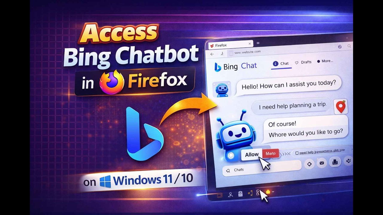 How to Access Bing Chatbot in Firefox | GearUpWindows Tutorial