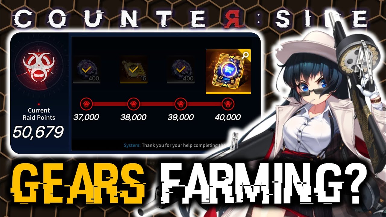 BEST PLACE TO FARM GEARS? | Counter:Side