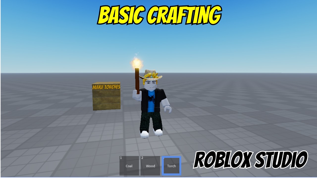 How to do Crafting in Roblox