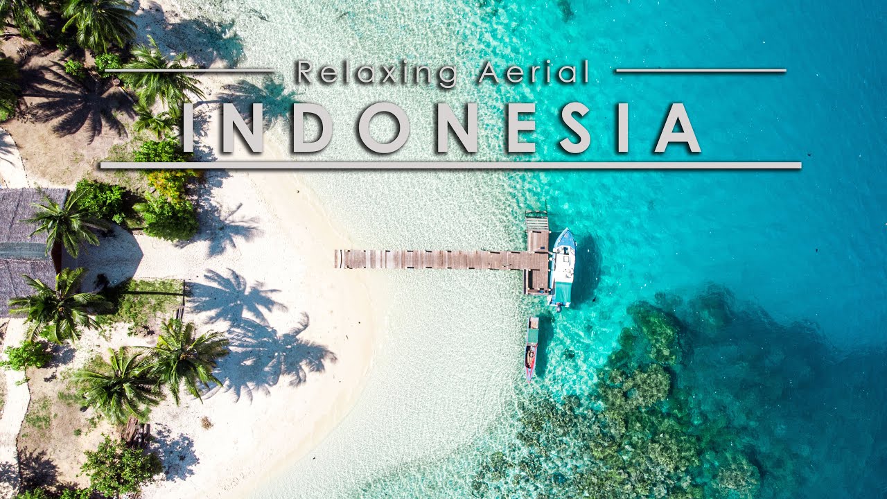 Relaxing Cinematic Drone Footage Indonesia - relaxing aerial video