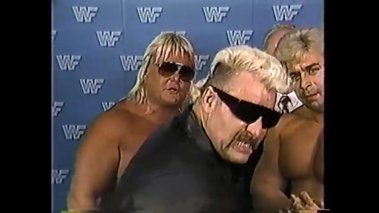 Новый промо-ролик Dream Team и Джонни В. из Maple Leaf Wrestling — вышел в эфир 7 ноября 1987 года.