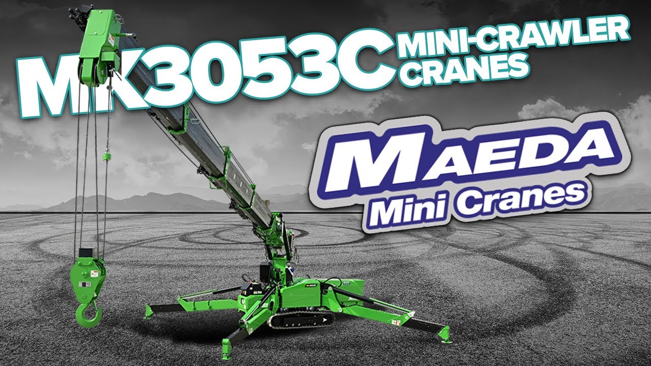 Maeda MK3053 Mini Crane | Compact, Strong, and Easy to Operate