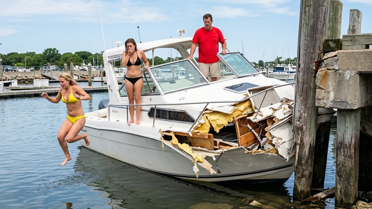 Idiots In Boats Caught on Camera