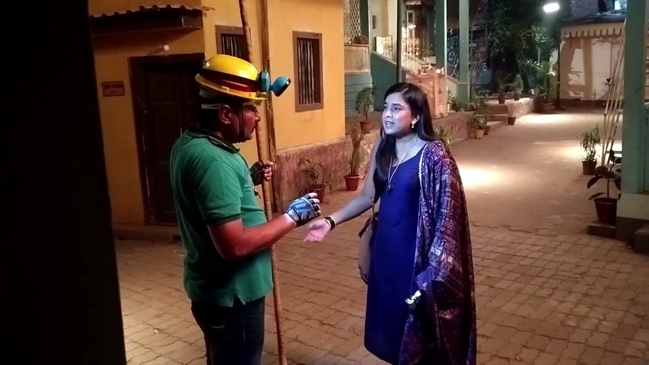 #chor pakdne ki koshish krti anvita#itti  si khushi #behindthescen #ofscreen#serial#sabtv#btsmeking#