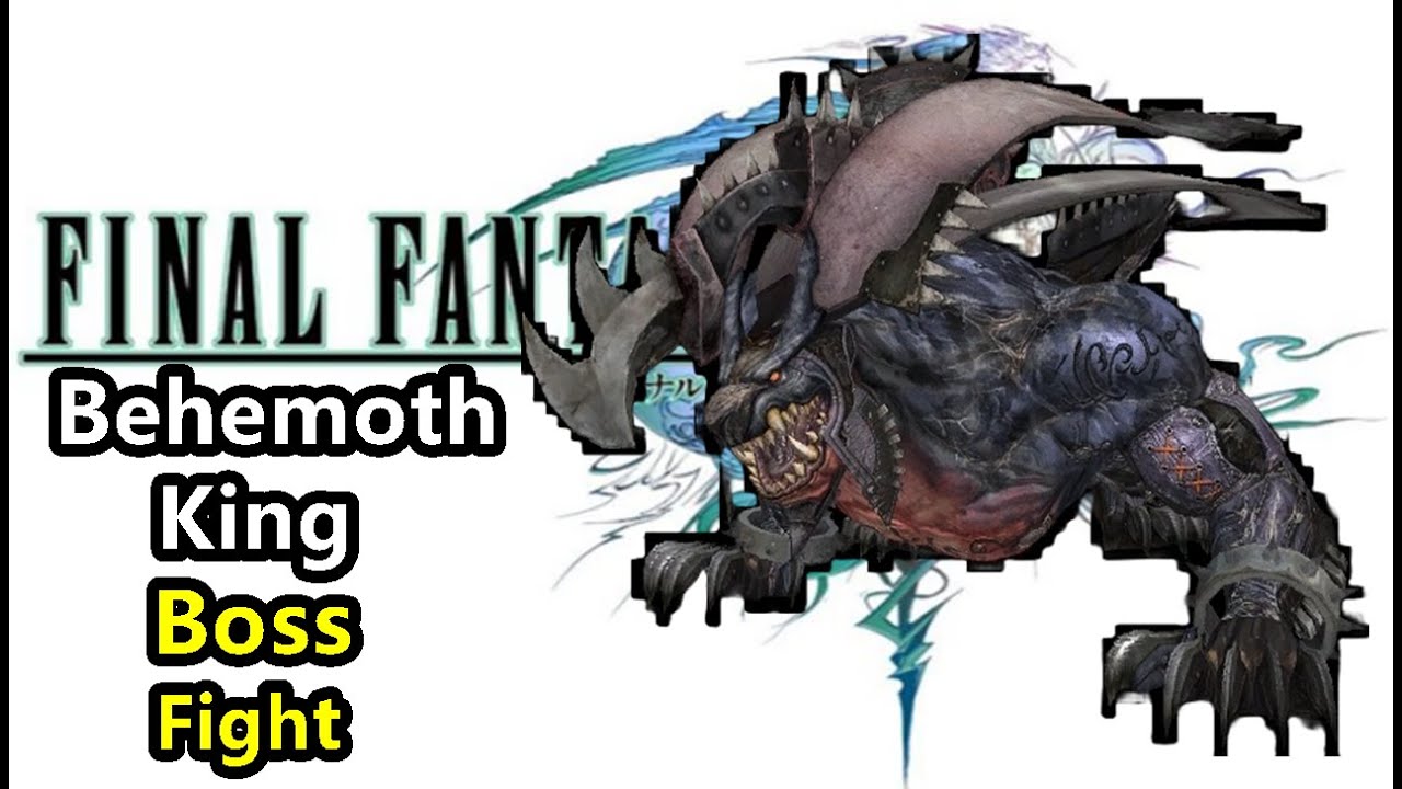 Final Fantasy 13 - Behemoth King Boss Fight