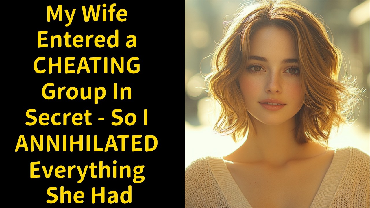My Wife Entered a CHEATING Group In Secret - So I ANNIHILATED Everything She Had