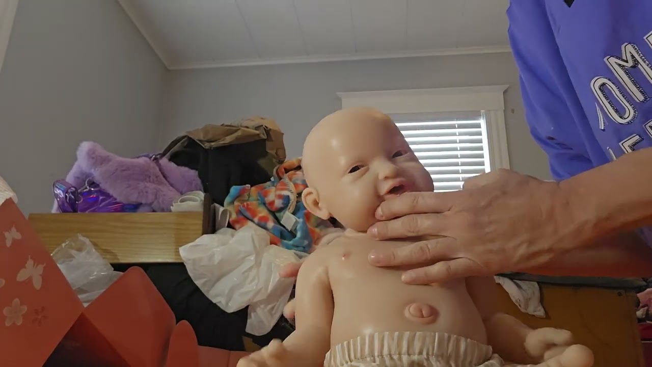 Another silicone baby doll I bought hes such a big boy.