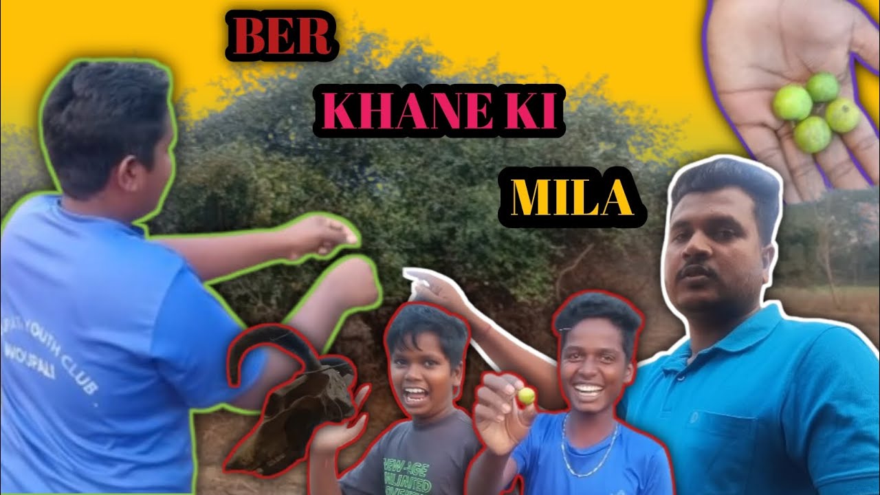 Jujube Was Found In The Wild?Ber Khane Ki Mila jungle me?