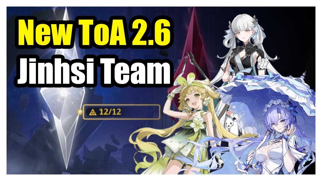 New Reset for ToA 2.6 with Mother of Dragon Jinhsi - Wuthering Waves