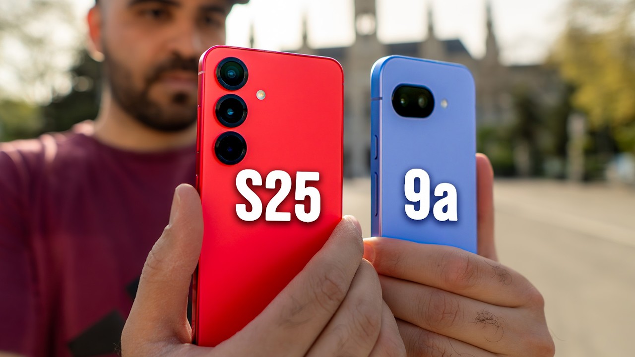 Pixel 9a против Galaxy S25: Реальный день из жизни | Тест камеры и батареи!