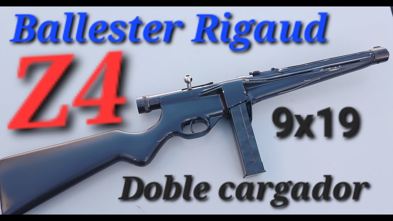 Ballester Rigaud Z4, una joya de carabina con un cargador en tandem unico!