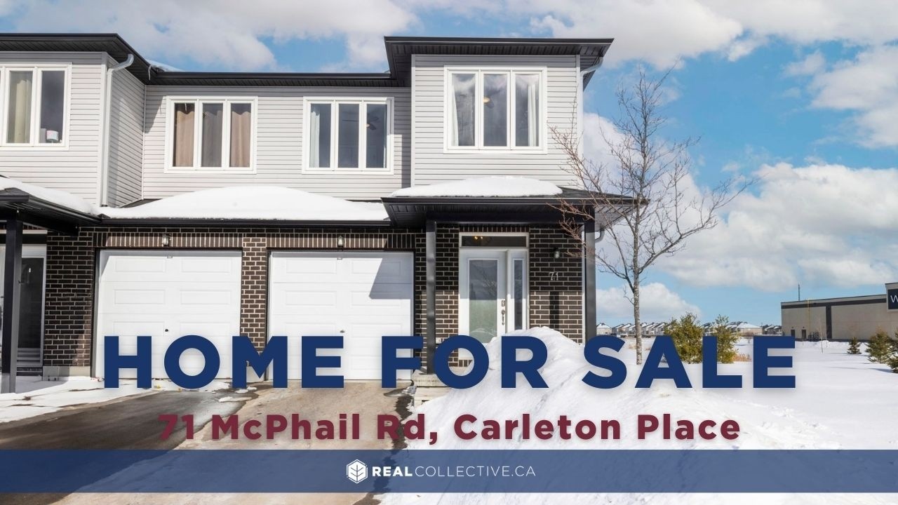 Townhome For Sale | 71 McPhail Rd, Carleton Place
