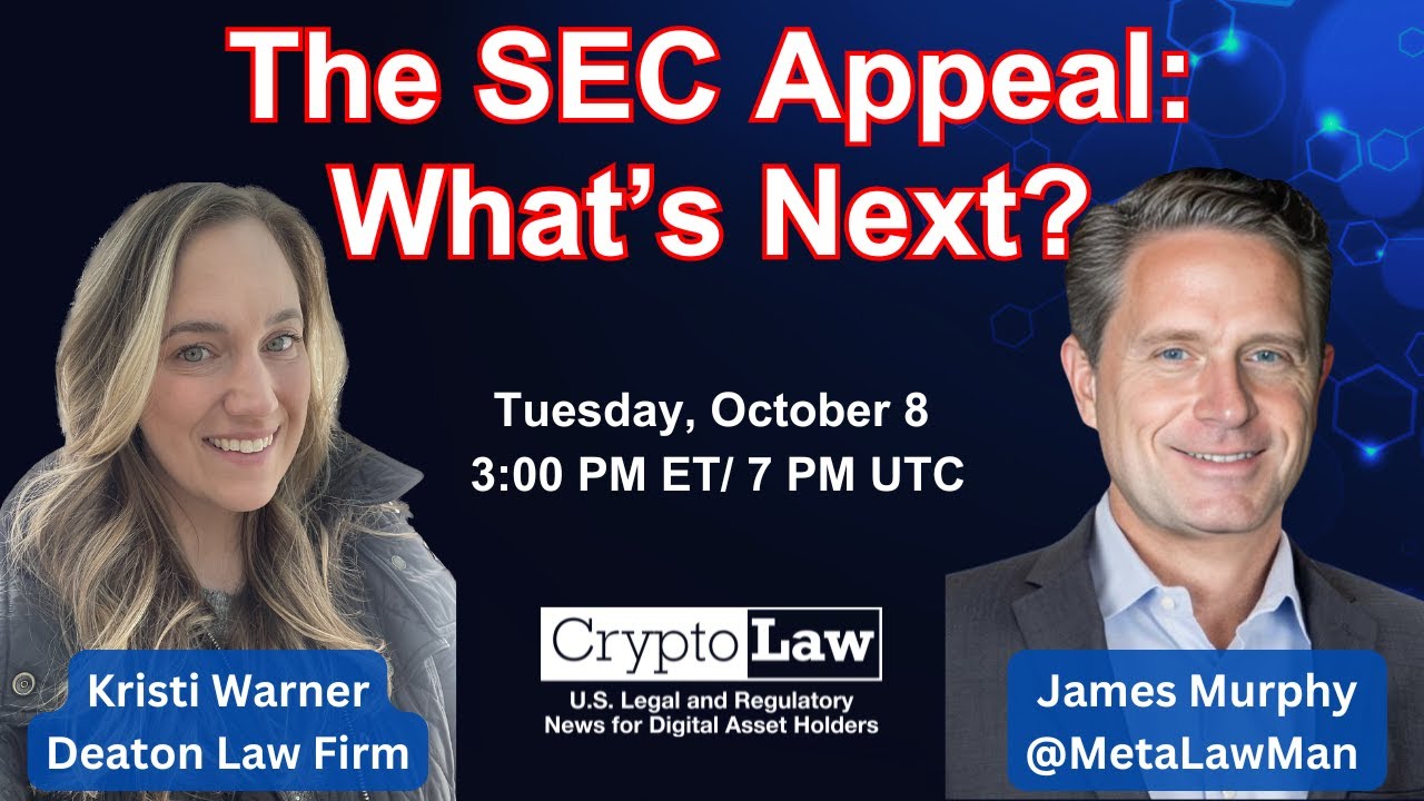The SEC Appeal: What's Next?