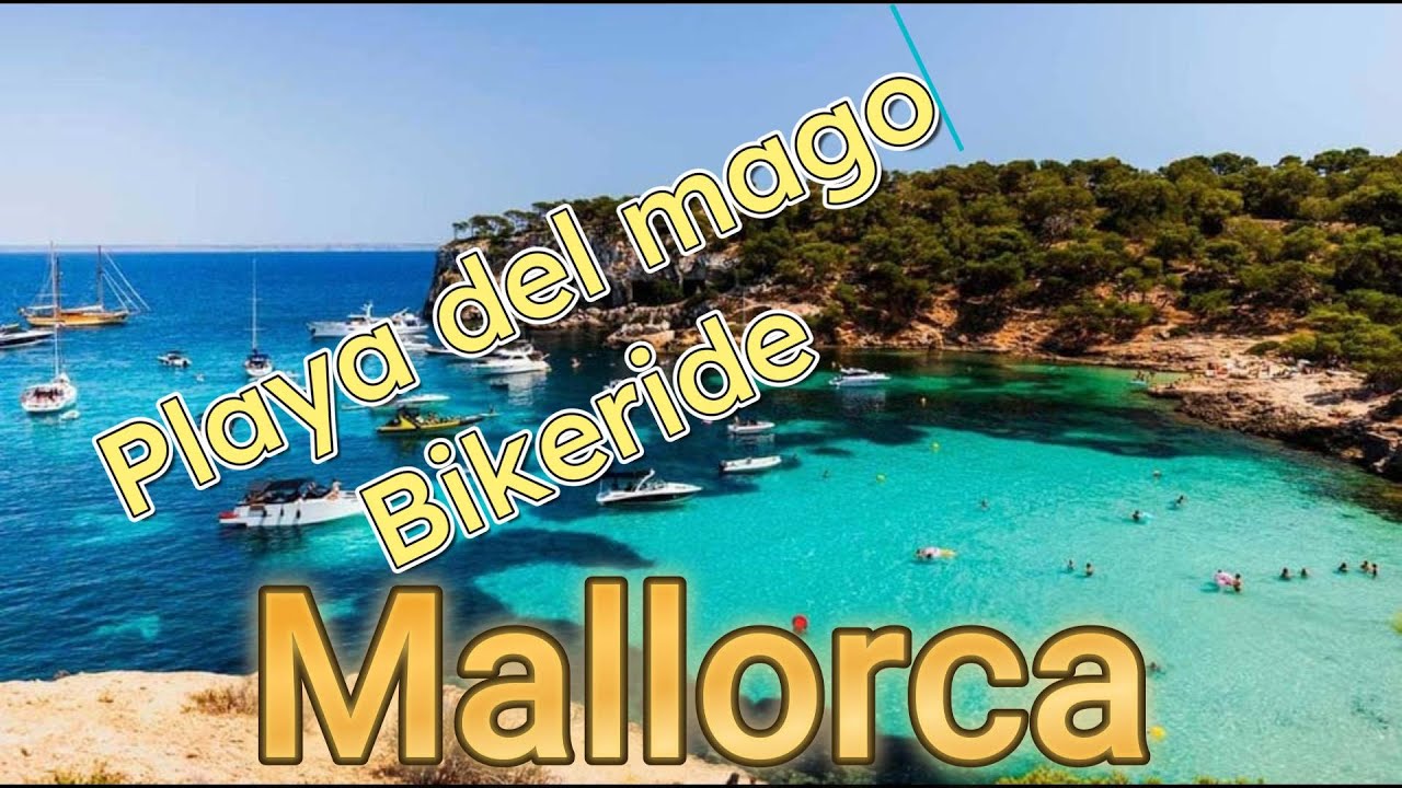 20 minute Sunshine Indoor Cycling. Magaluf to Playa del mago -  Mallorca. 4K