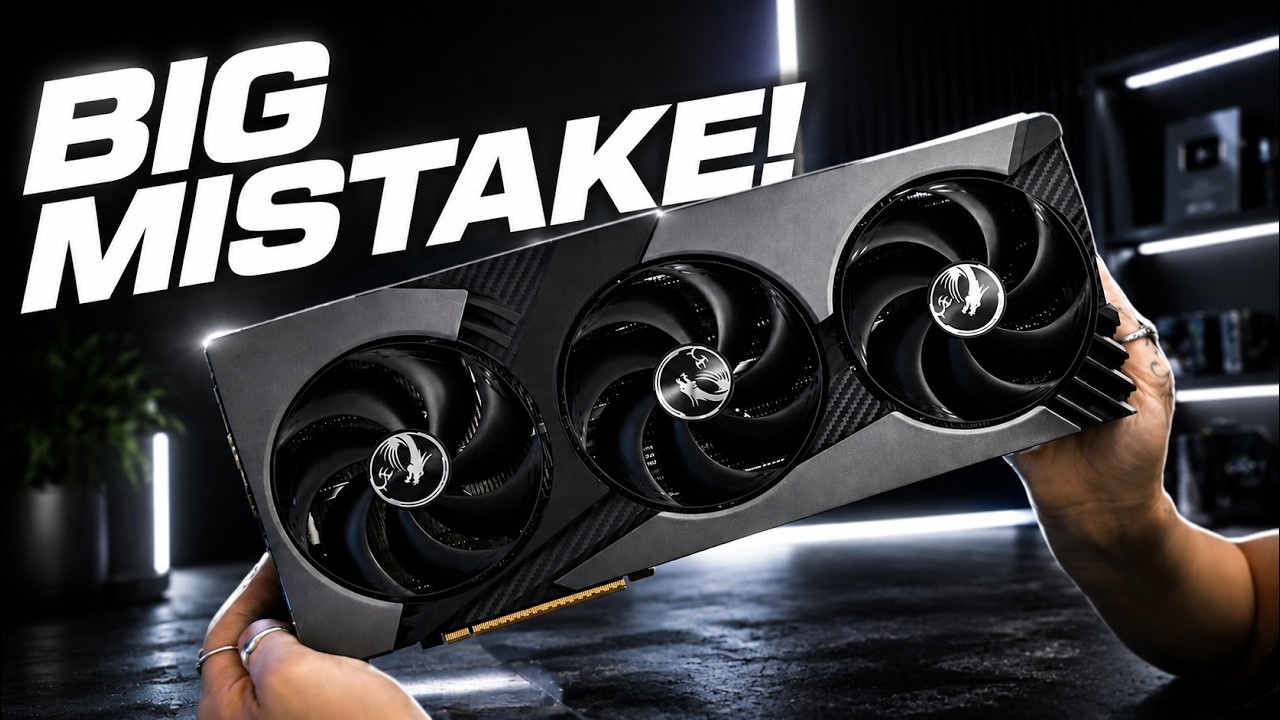 Я жалею, что купил RTX 5080? Спустя 6 месяцев (5 плюсов и минусов)