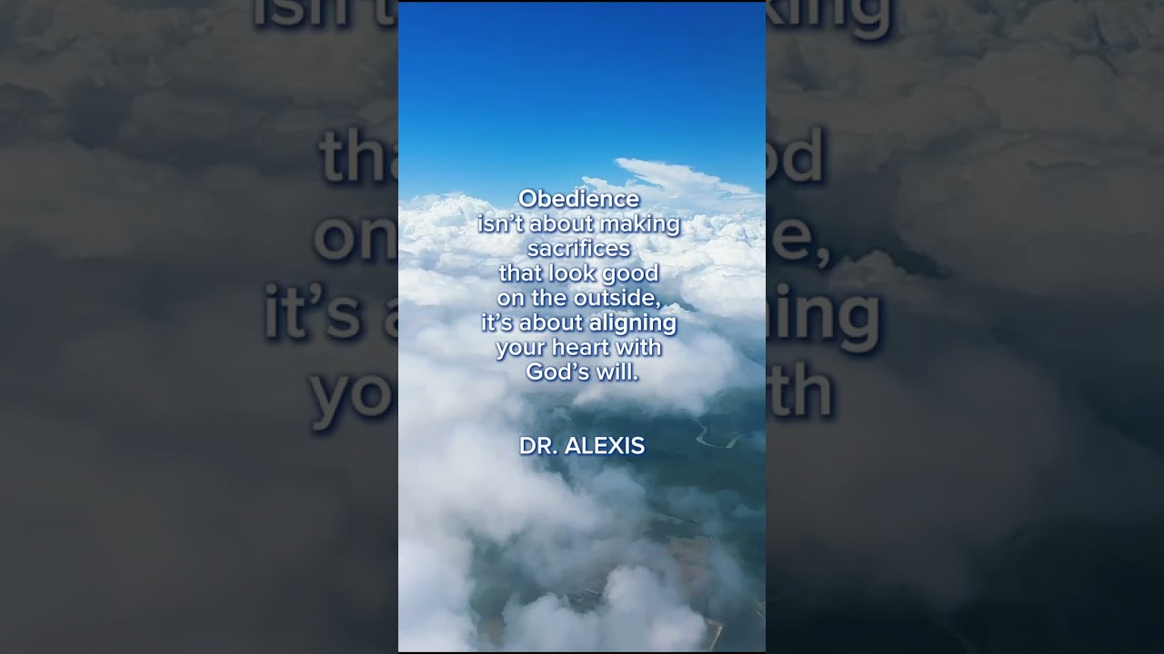 How to please God... #propheticword #reminder #obedience #jesus #jesuschrist #alignment #dralexis