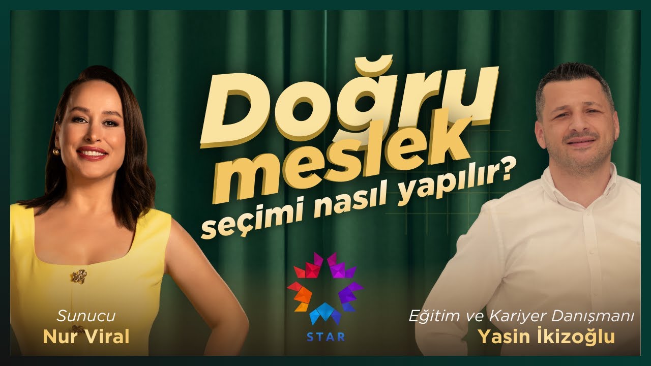 Doğru Meslek Se&ccedil;imi Nasıl Yapılır? | Yasin İkizoğlu @NurViralileSenIstersenStar Programında!