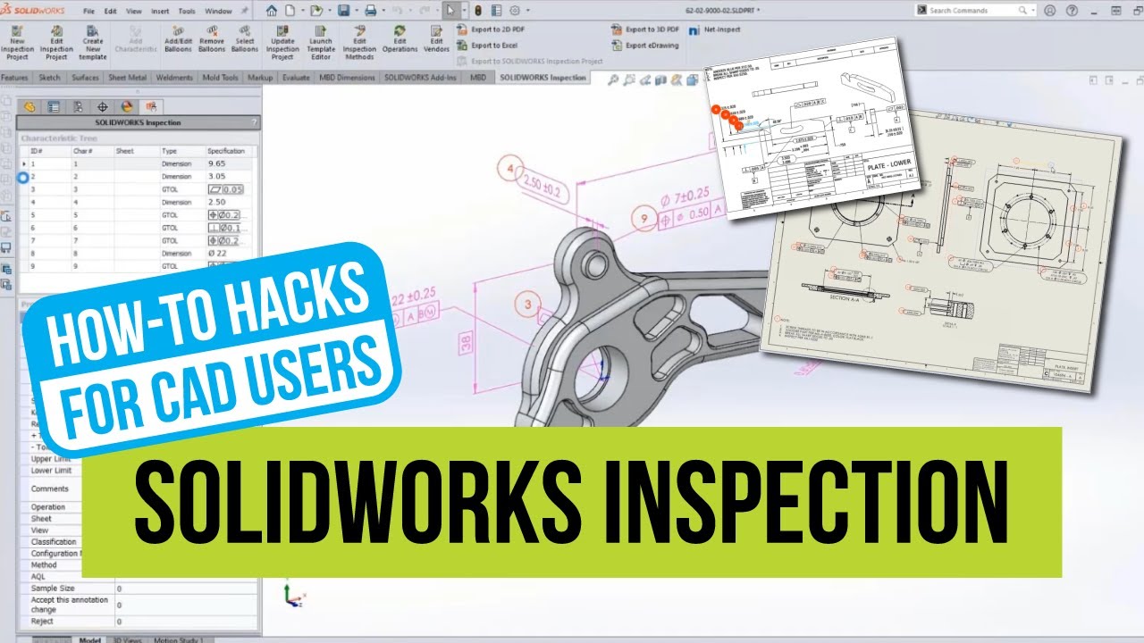 SOLIDWORKS Inspection - How-To Hacks for CAD Users