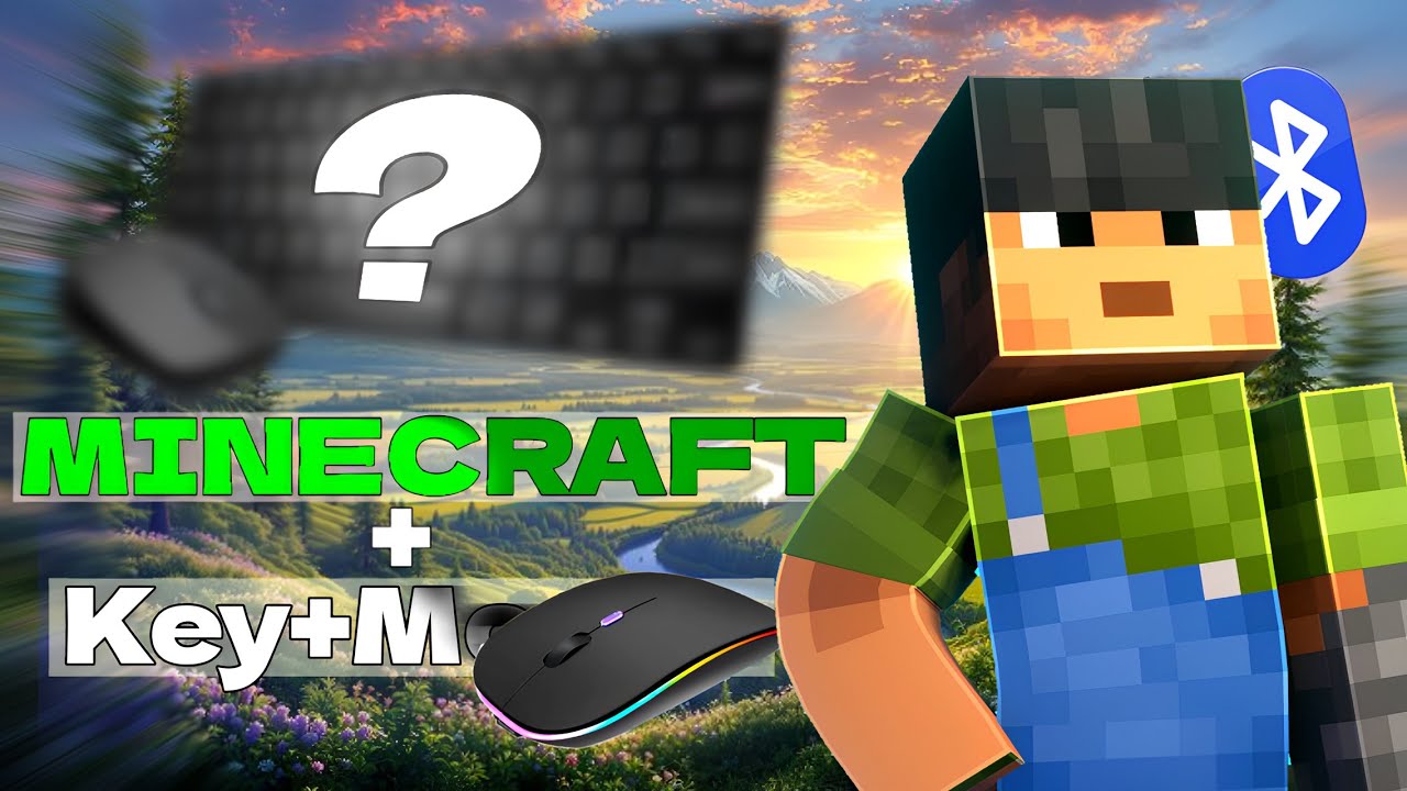 Bluetooth, Yordamida KLAVIATURA va SICHQONCHAni, Telefonga ulash! Minecraft