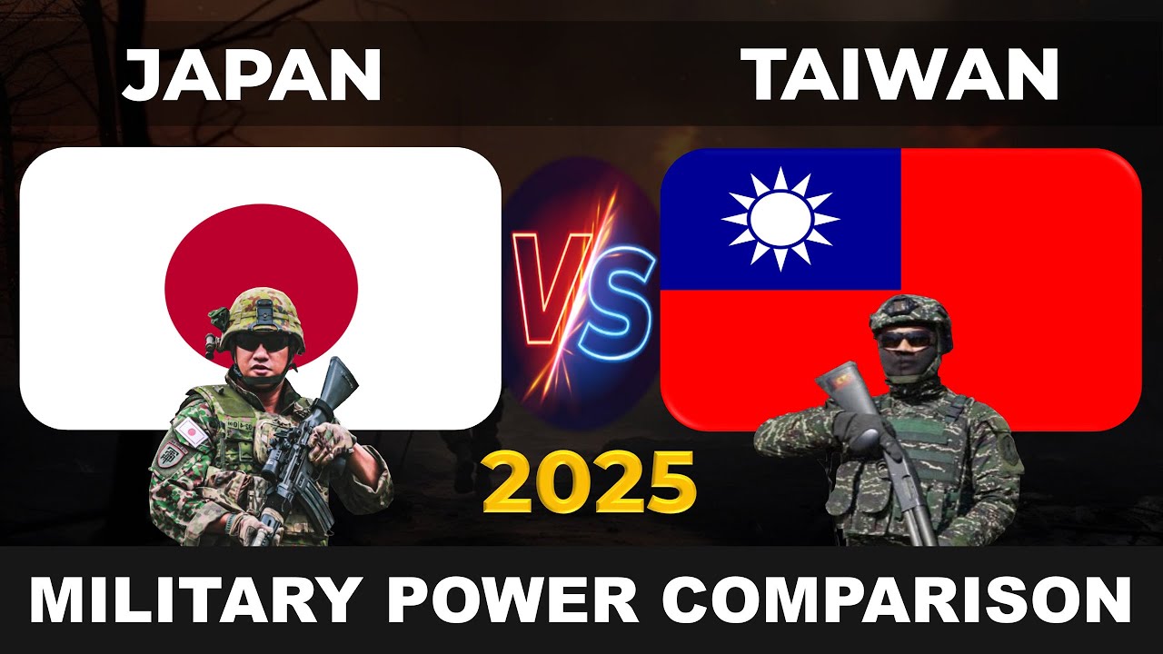 Japan vs Taiwan Military Power 2025 | Taiwan vs Japan Military Power 2025