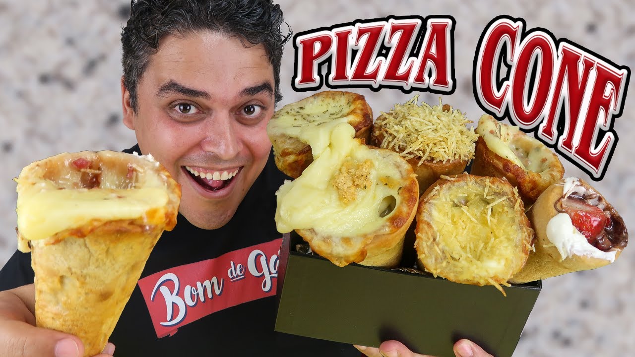 PIZZA CONE - Eu Nunca vi Igual!