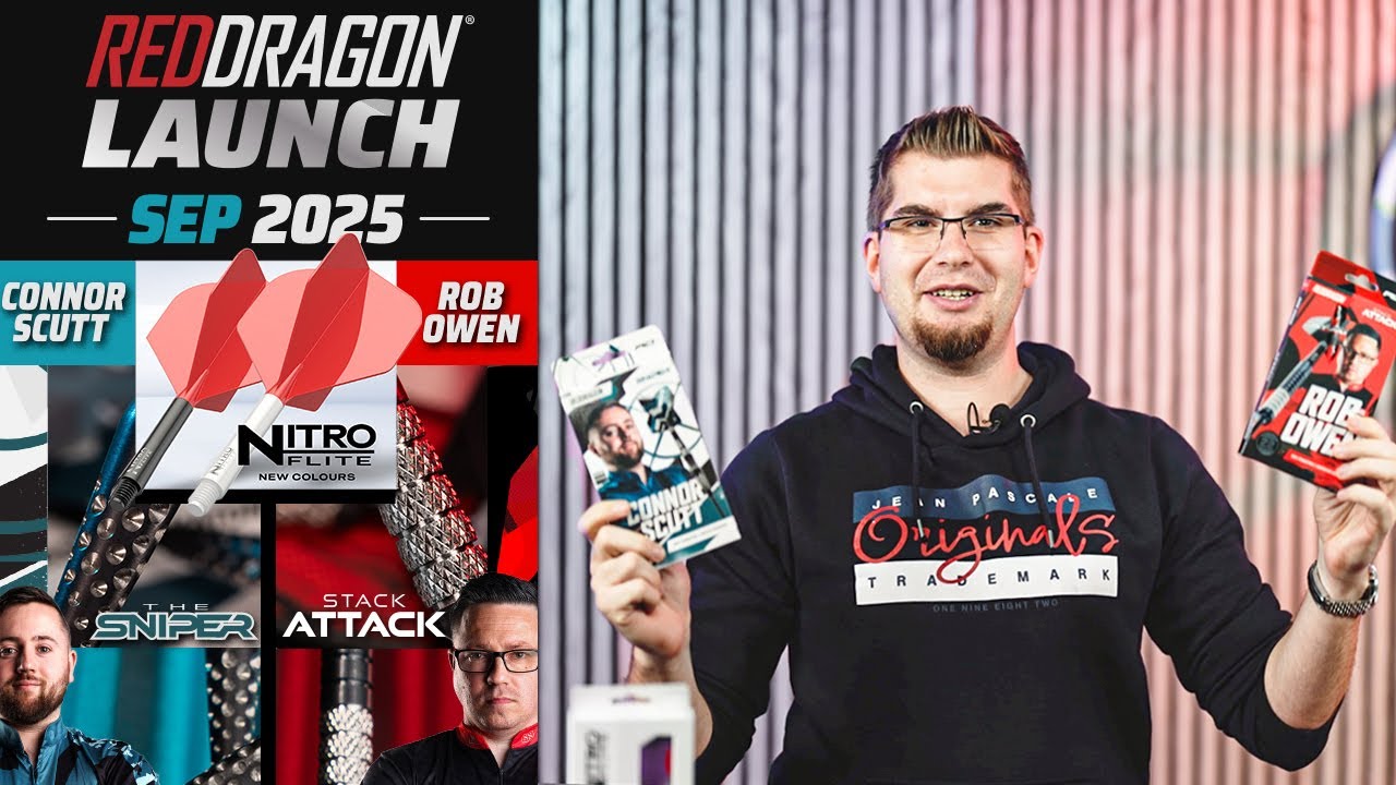 Red Dragon Launch September 2025 | Connor Scutt, Robert Owen und Nitro Flite Rot 🎯