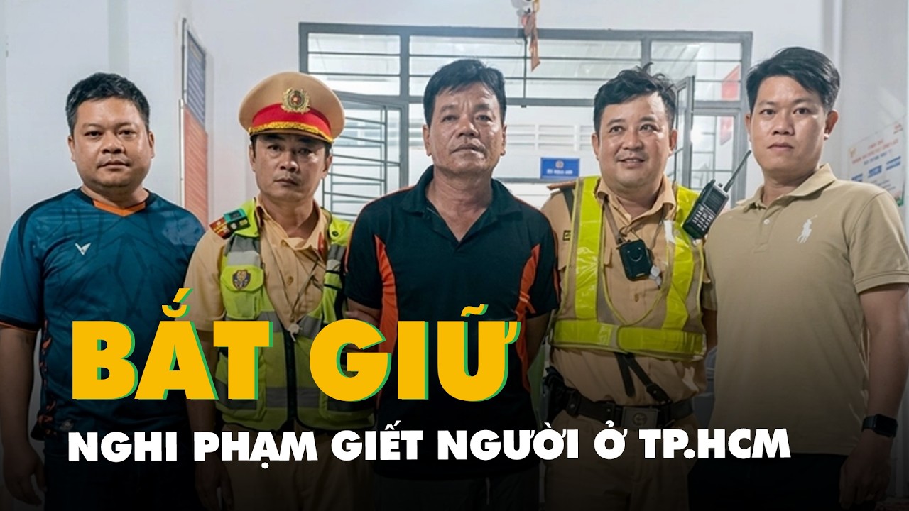CSGT Đồng Th&aacute;p truy đuổi, bắt nghi phạm li&ecirc;n quan vụ giết người ở TP.HCM khi đang bỏ trốn