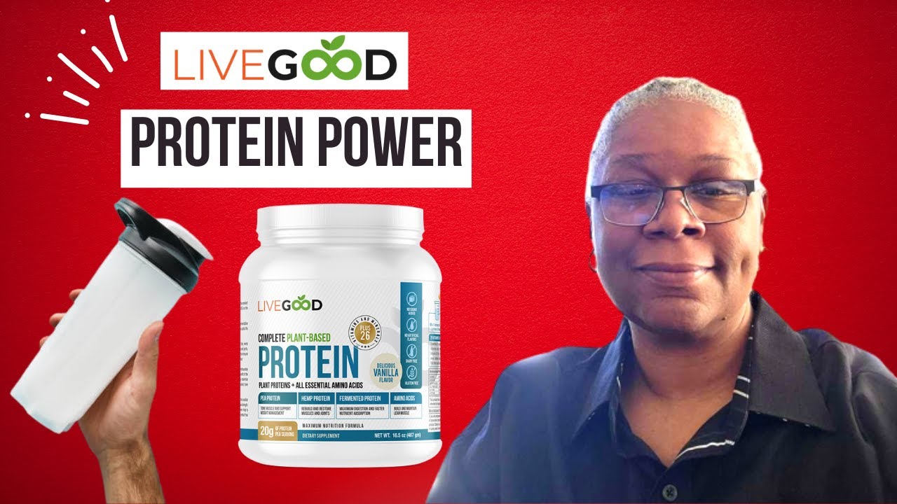 Complete Plant Based Protein Powder of Livegood