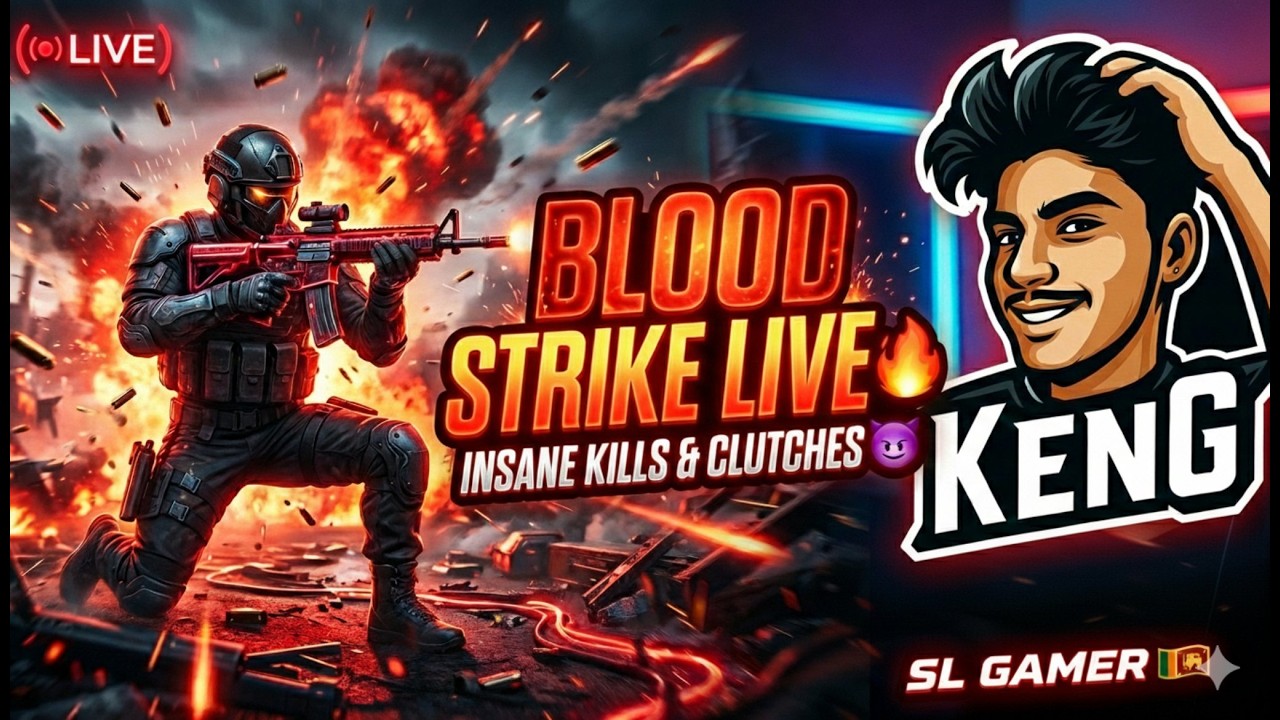 🔴 එන්න අපි මරාගමු 💀🤌  | Blood Strike || KenG Streaming ||