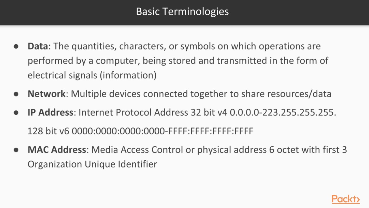 Ethical Hacking for Beginners : The Course Overview | packtpub.com
